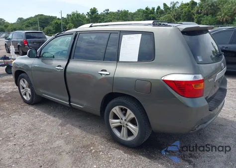 2008 Toyota Highlander Limited из США, поврежденный, VIN JTEDS42AX82024603